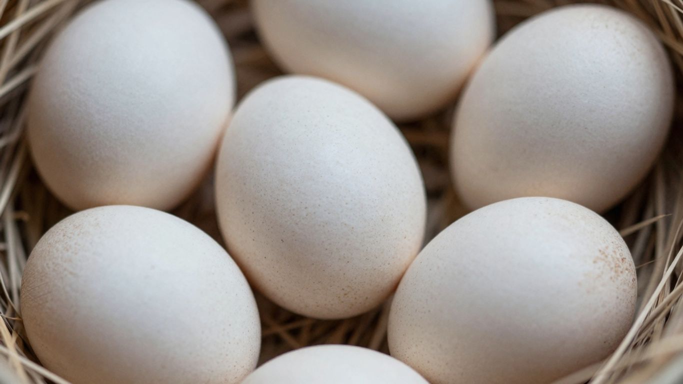 African Grey parrot eggs in a nest