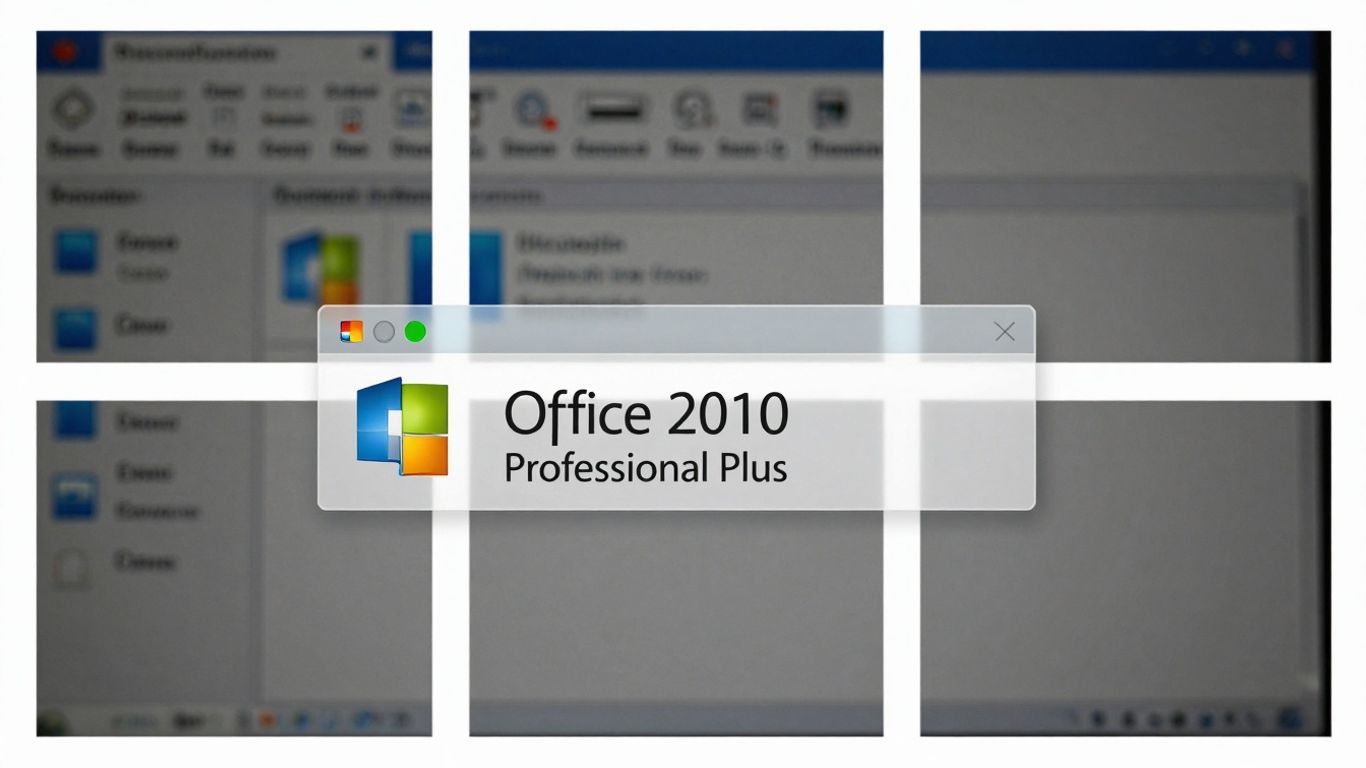 Activación de Office 2010 Professional Plus en pantalla.