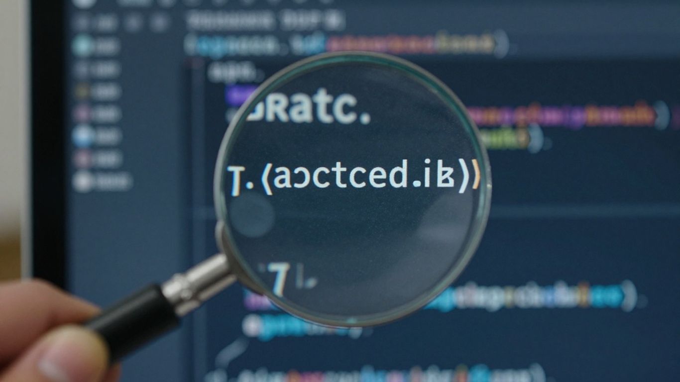 Fichier robots.txt mal configuré sur un écran d'ordinateur