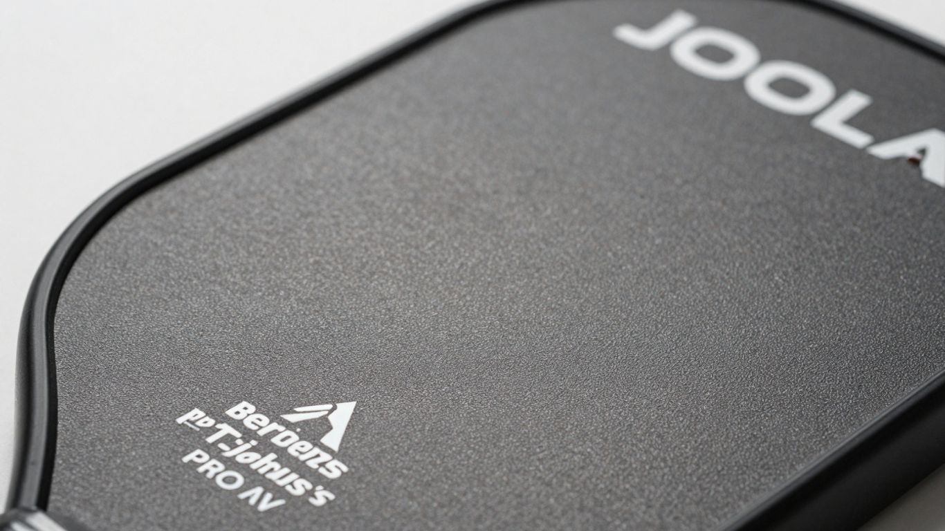 JOOLA Ben Johns Perseus Pro IV pickleball paddle close-up
