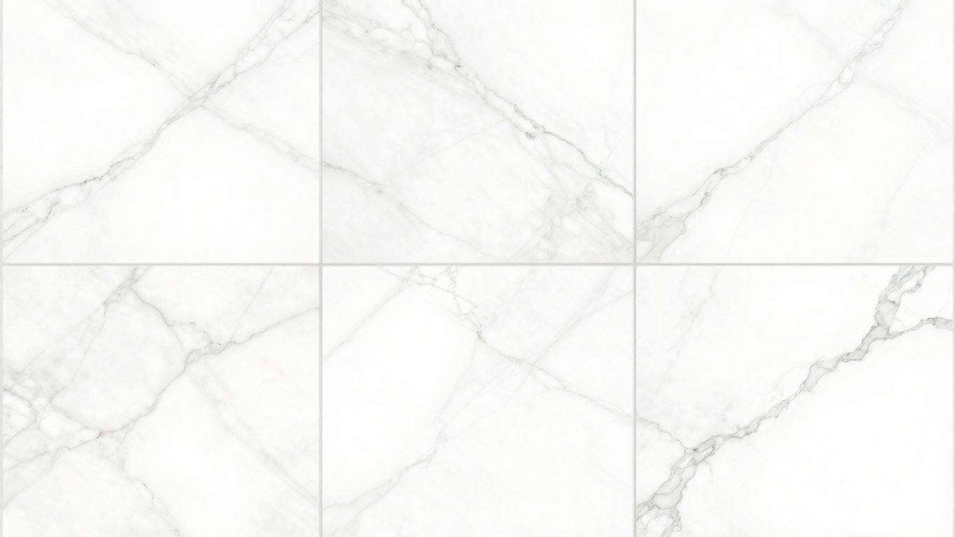 Thassos white marble tiles sketch