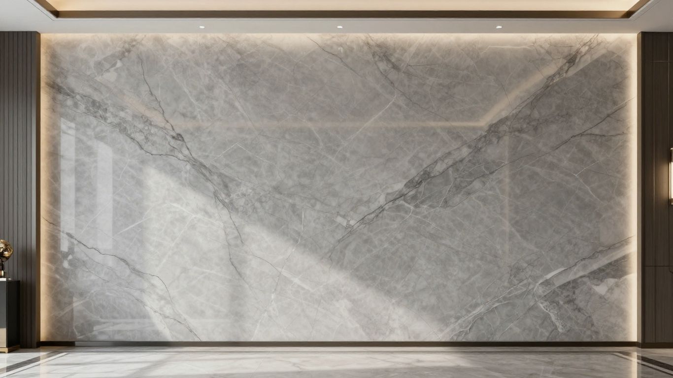 Elevate interiors using elegant Moon Grey marble– SurfacesGalore