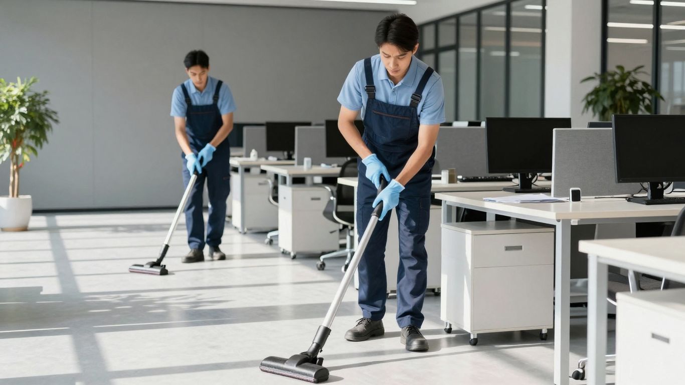 Profesionálne upratovanie kancelárií pre zvýšenie efektivity firmy.