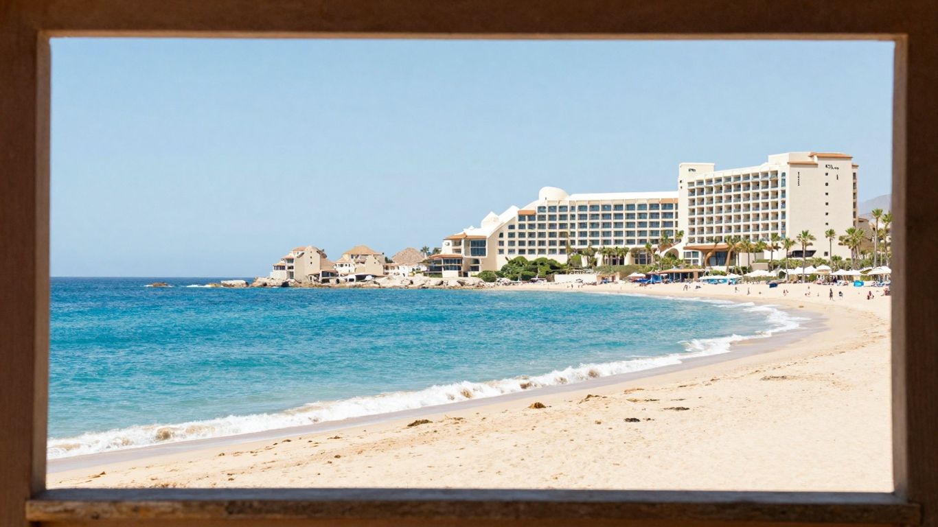 Hotel Riu Santa Fe wedding venue with ocean view in Cabo.