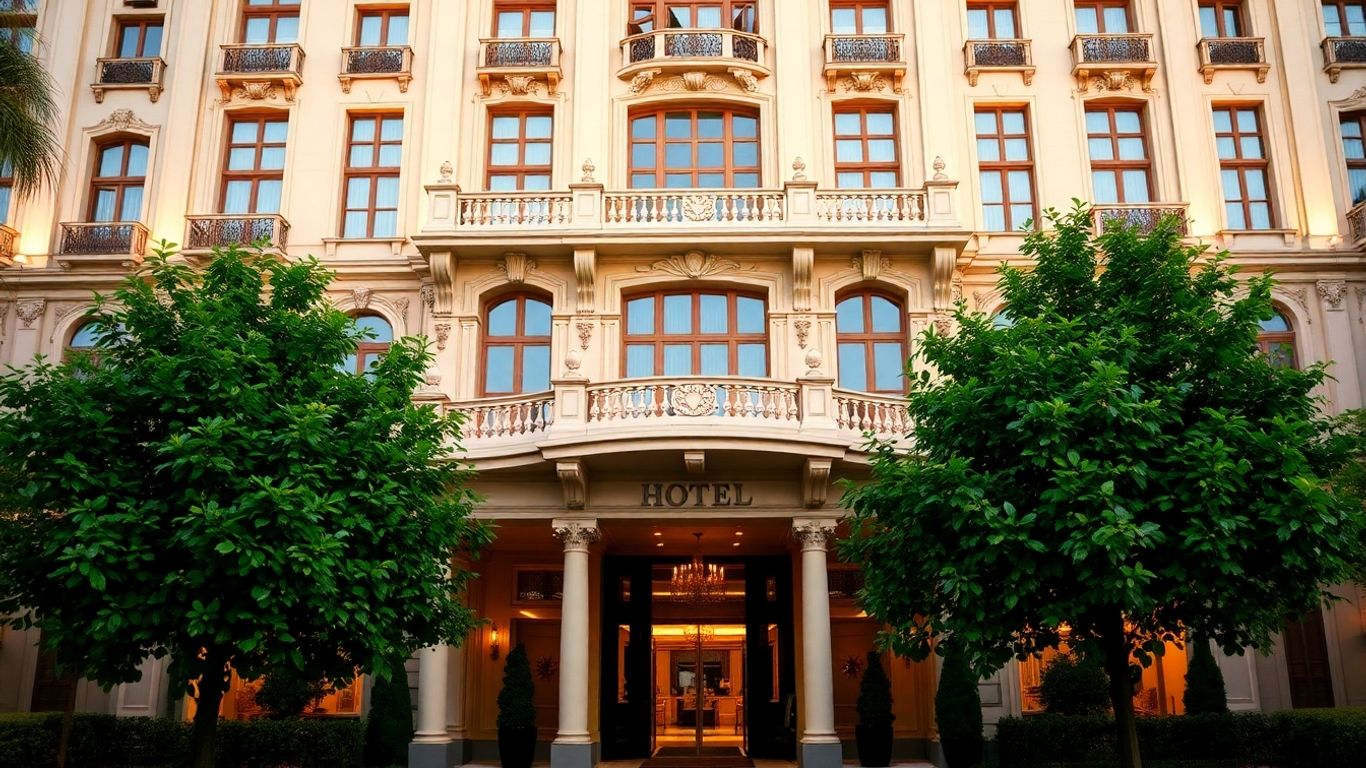 Elegantes Hotel am Luisenpark in Mannheim