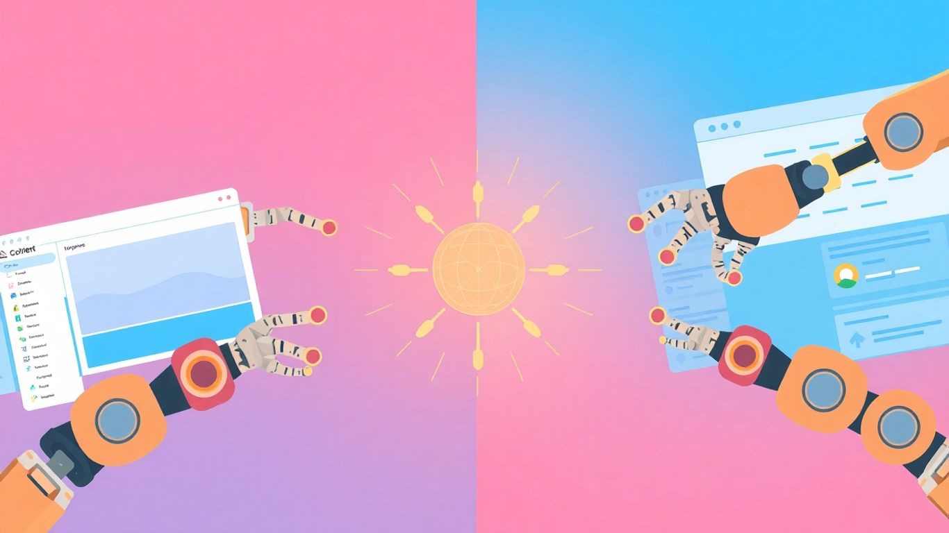 Zapier and Power Automate comparison infographic
