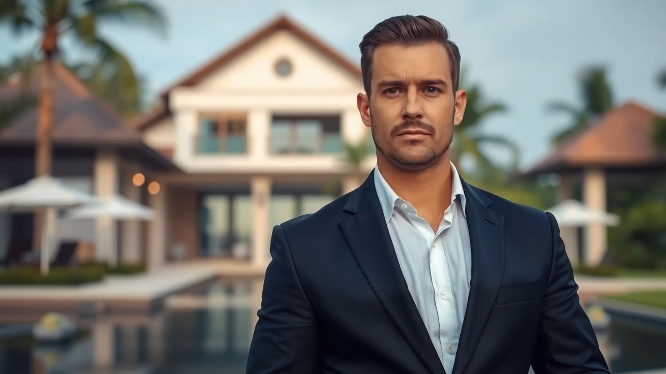 Professional bodyguard in Bali ensuring client safety.