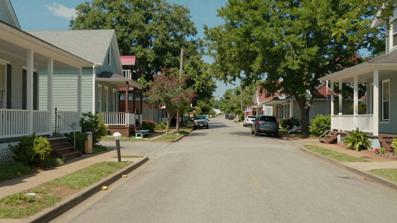 Affordable housing in a sunny Southern town.