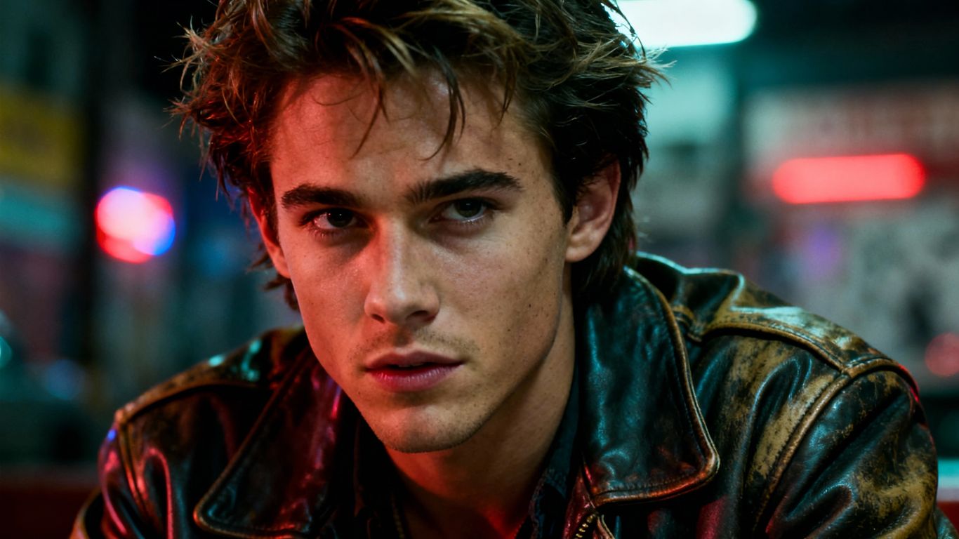 [Austin Butler] in a stylish 90s crime film.