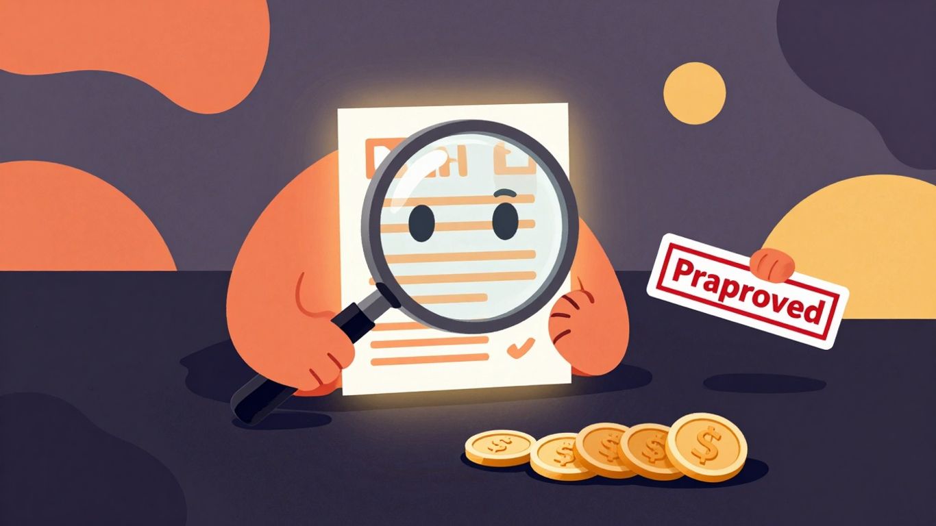 Loan pre-qualification and pre-approval comparison