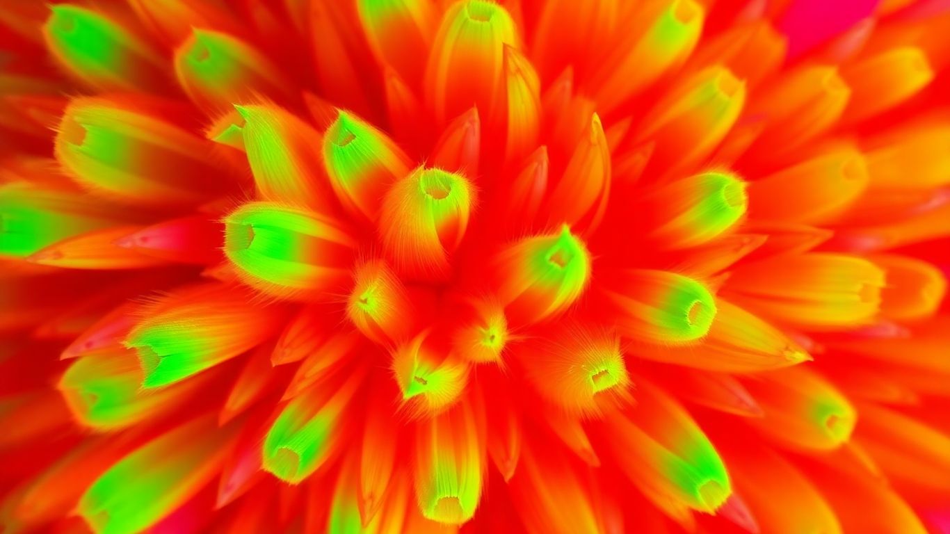 Trading chart colors: green and red visual contrast.