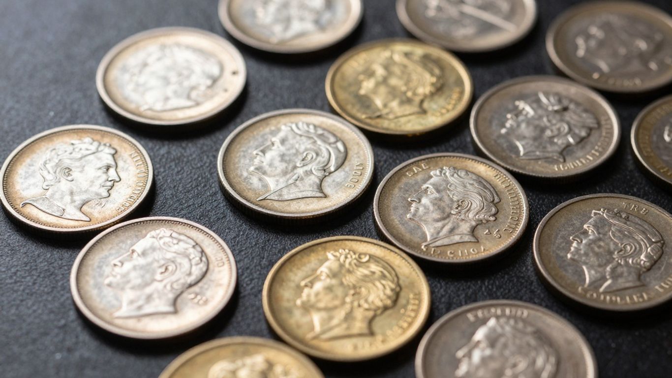 Collection of valuable coins for sale