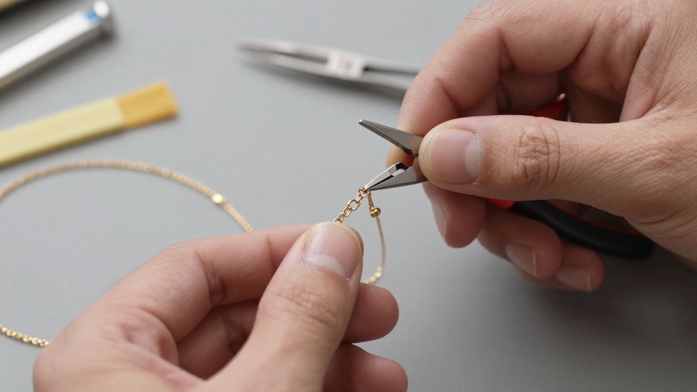 How to repair a gold jewel yourself