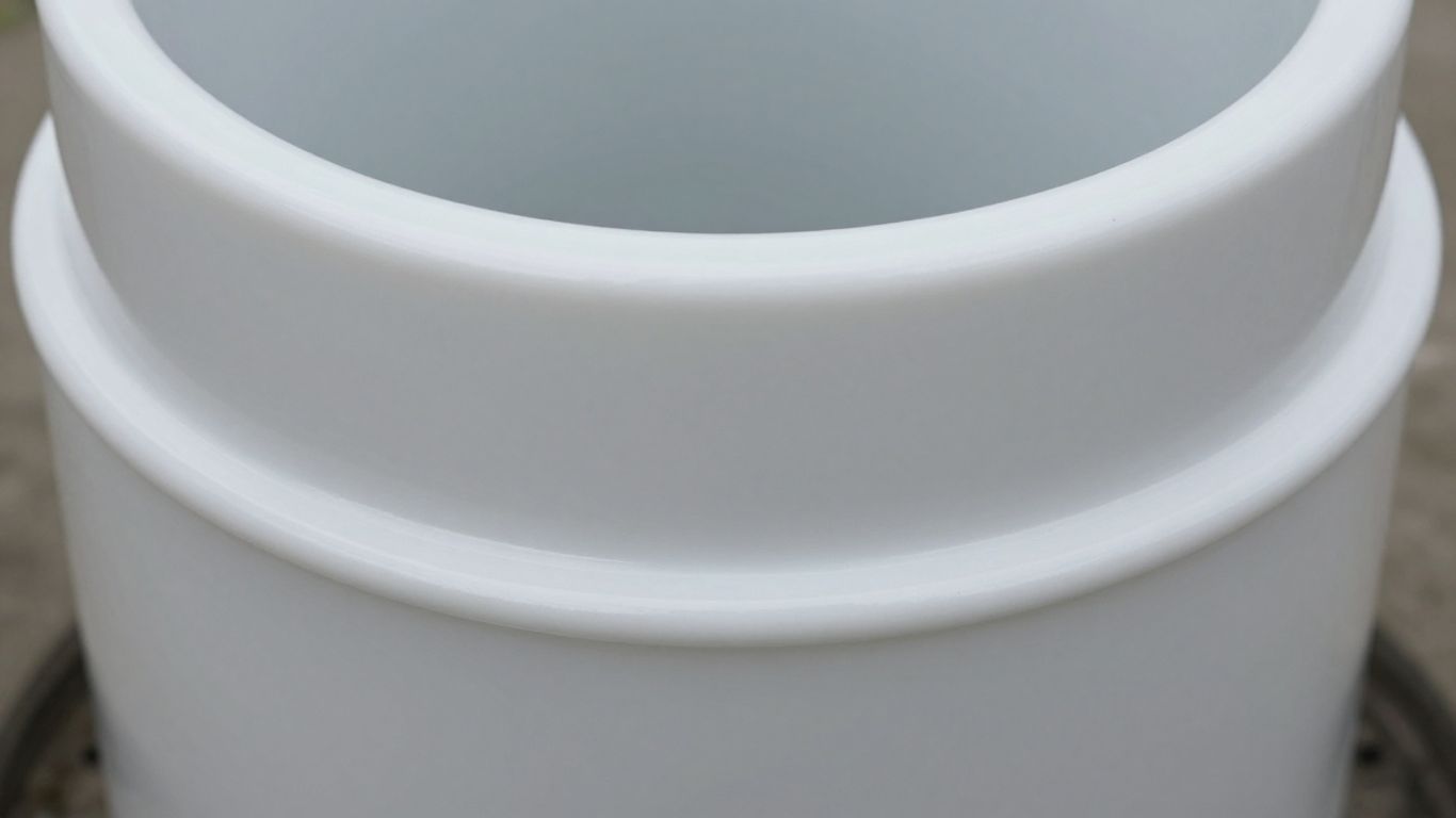 Close-up of a well seal installation.