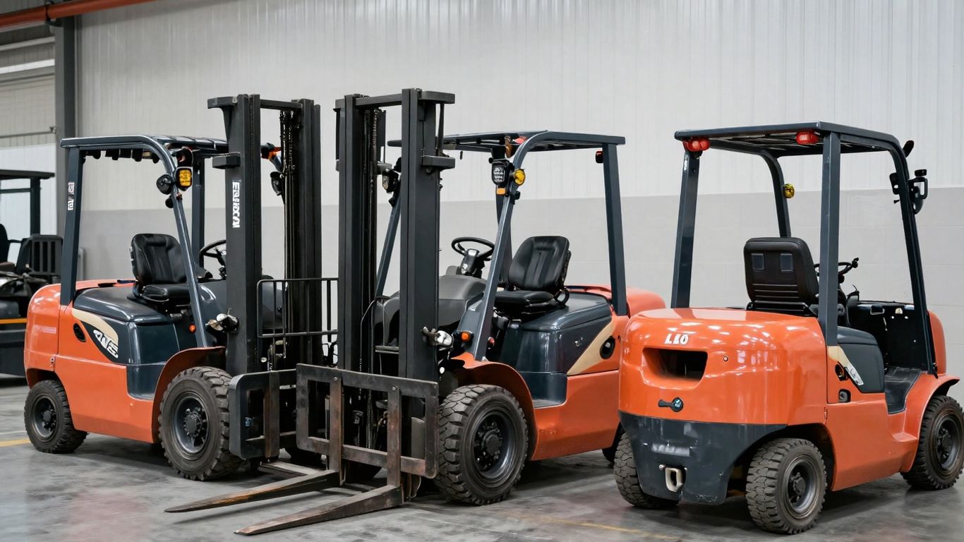 ประเภทรถโฟล์คลิฟท์ตามพลังงานที่ใช้