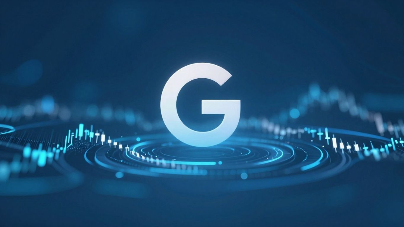 Google Finance AI integration abstract data visualization