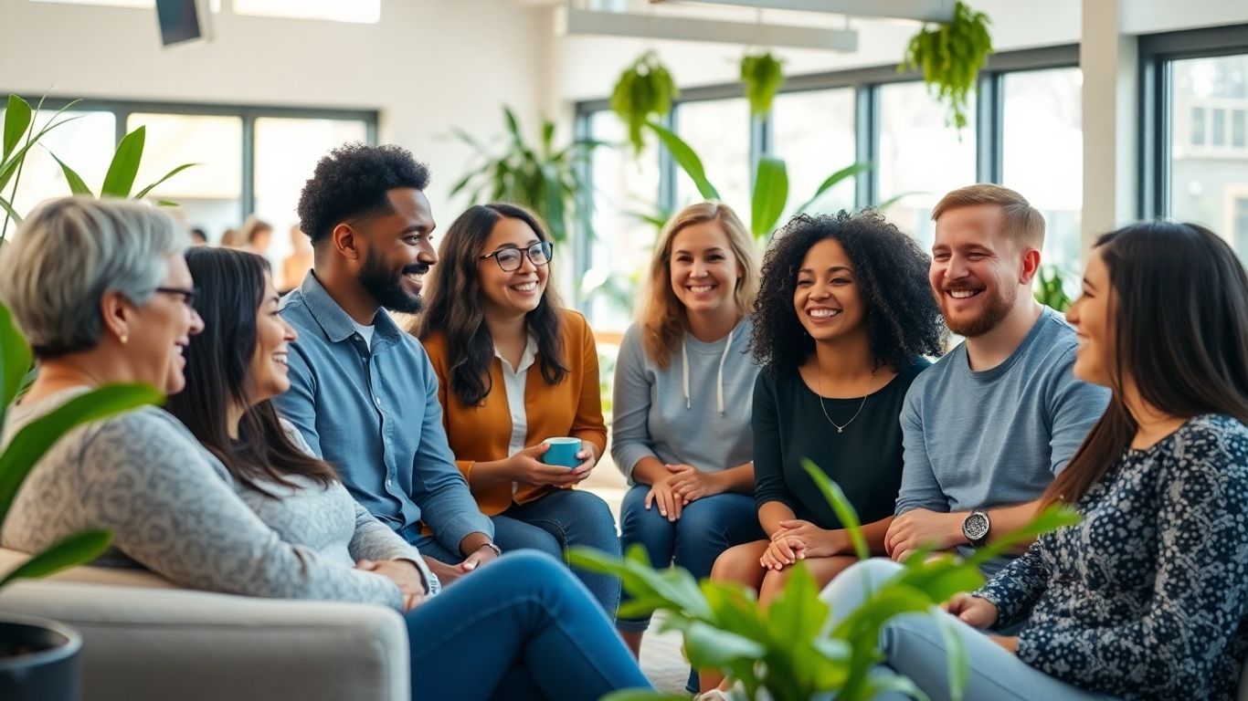 BHIP members connecting and enjoying community benefits.