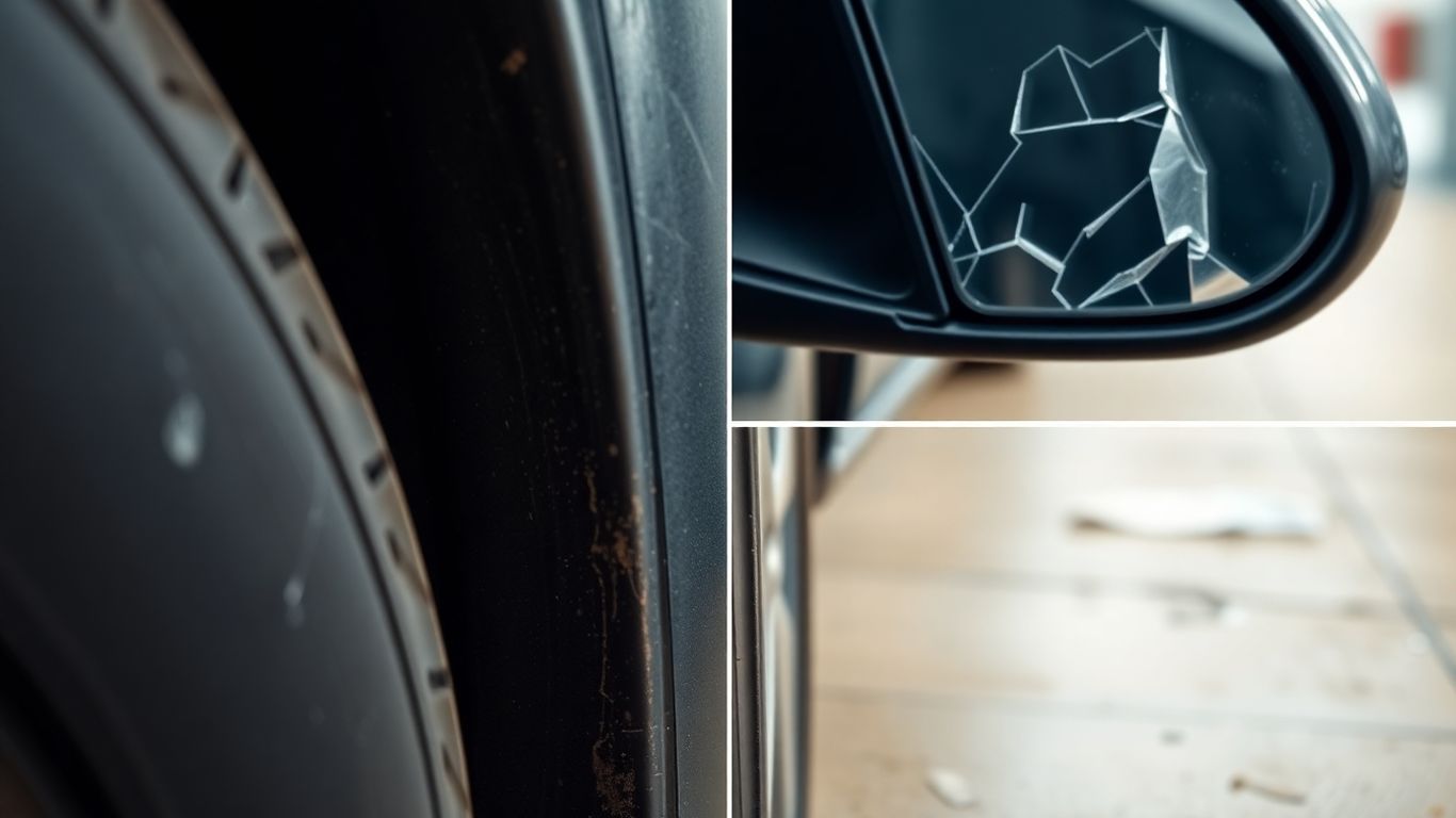 Auto mit Schäden nach Gesetzesänderung im Straßenverkehr