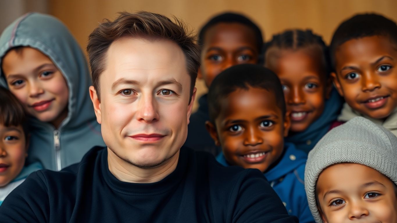Os filhos de Elon Musk e suas histórias.