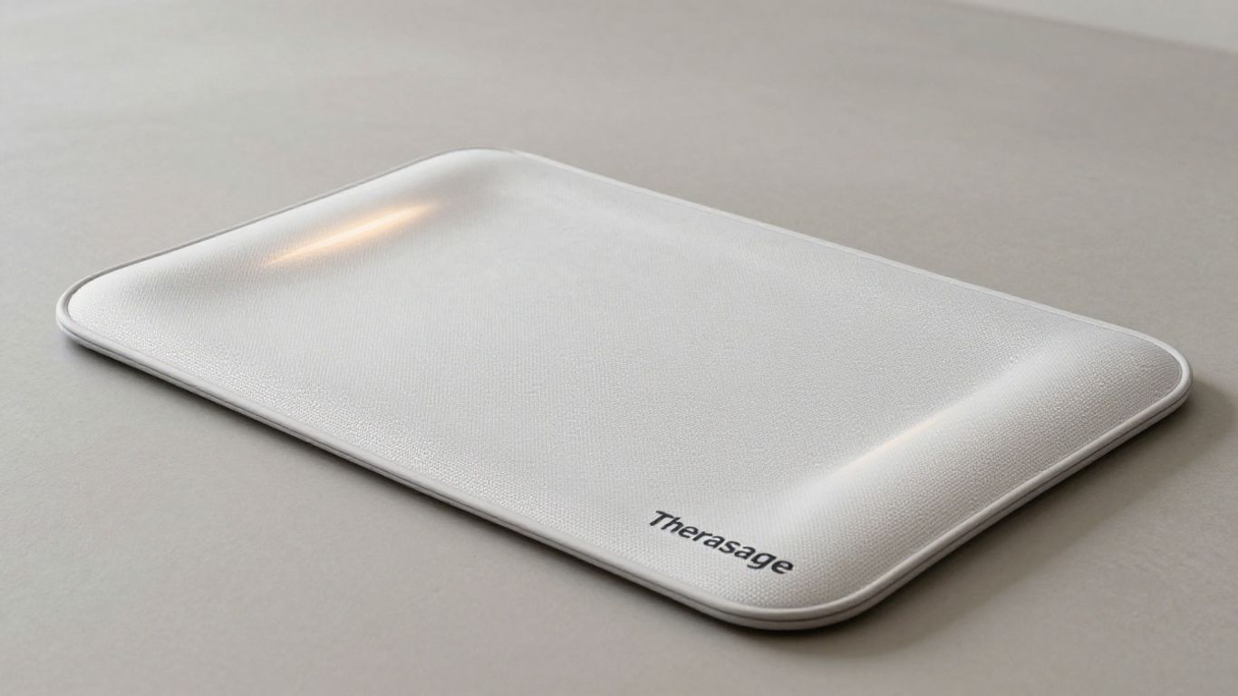 Therasage PEMF mat with subtle glow