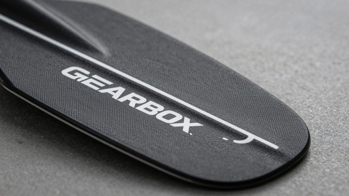 Gearbox Pro Power Elongated paddle close-up