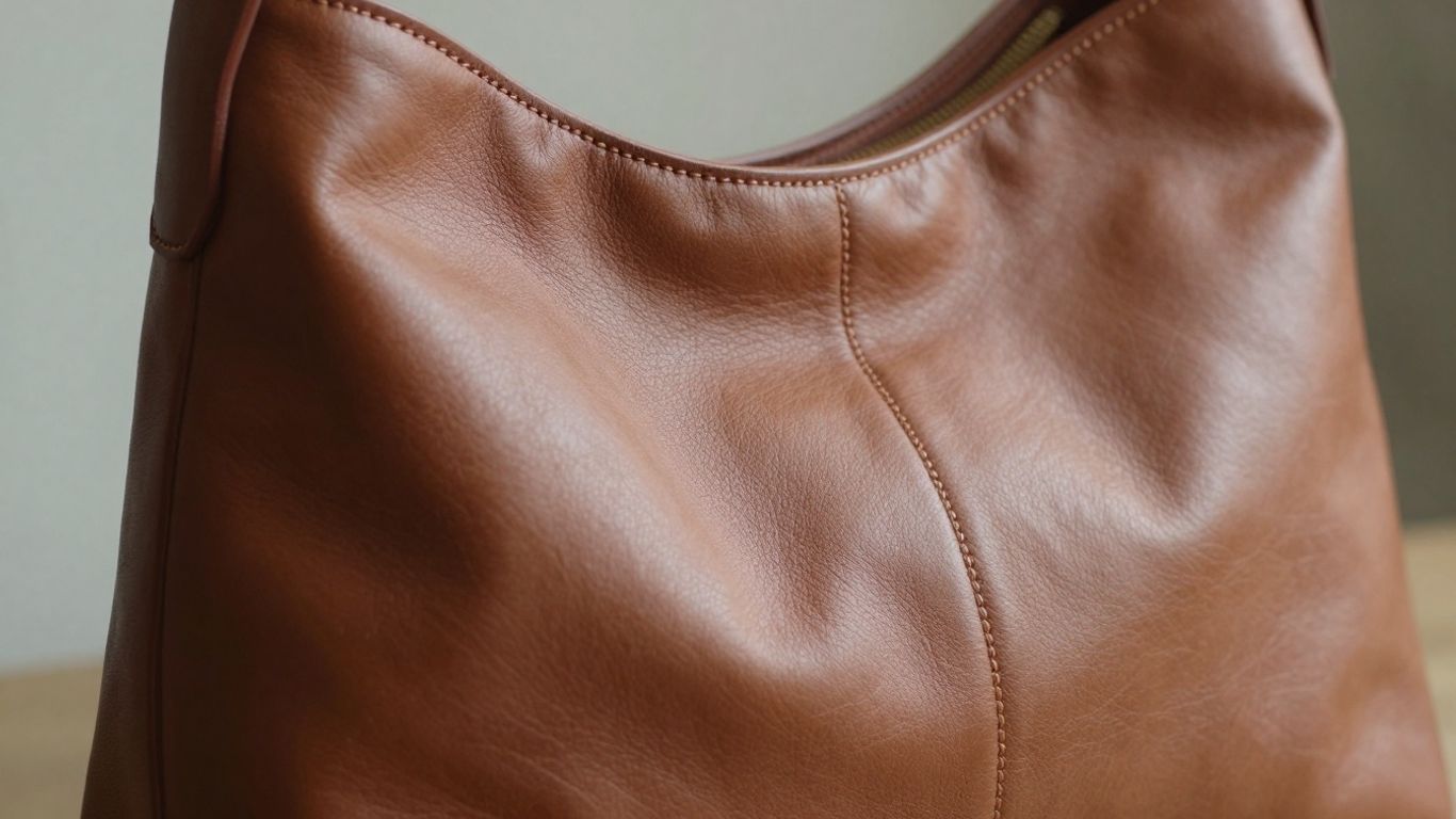 Eine weiche Ledertasche mit lässiger Silhouette.