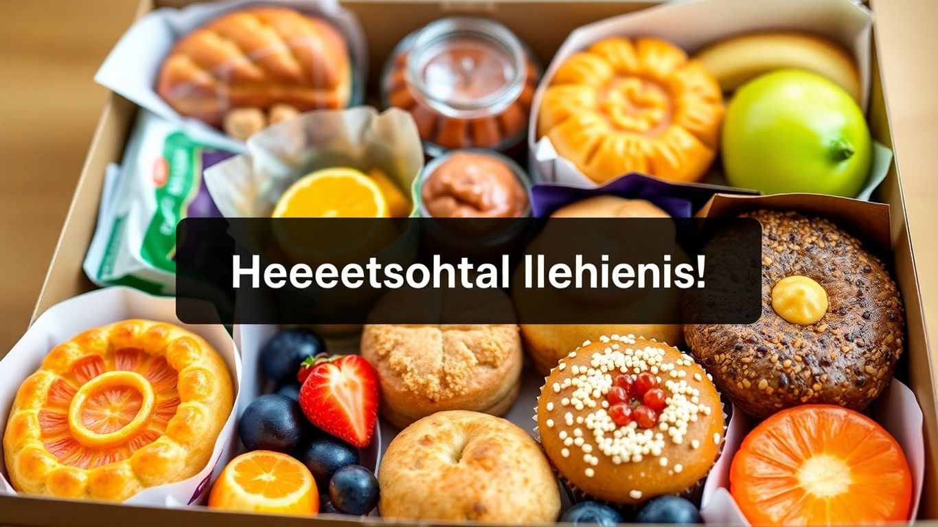 กล่องขนมหลากหลาย สวยงาม น่าทาน สำหรับจัดเบรค