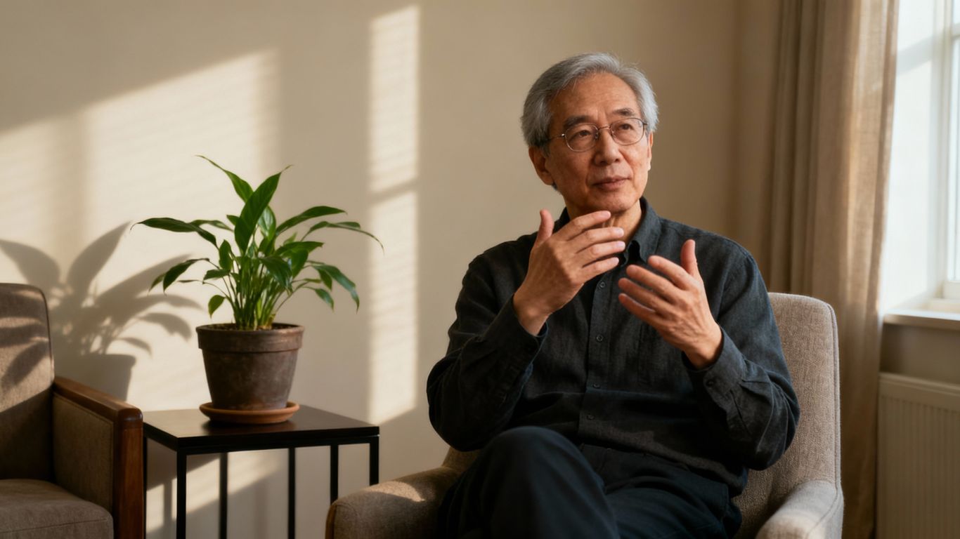 心理學教授與風水元素對話