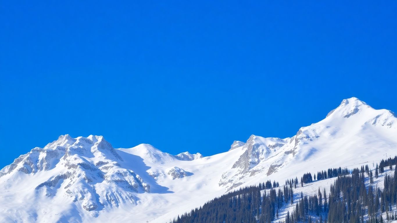 Schneebedeckte Schweizer Alpen im Winter