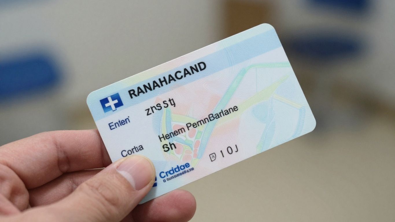 Card de sănătate românesc în uz