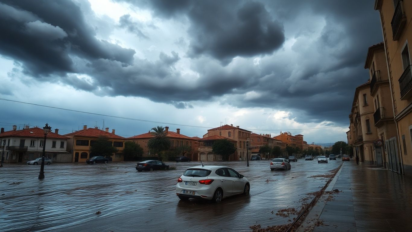 Inondations et pluies diluviennes en Espagne