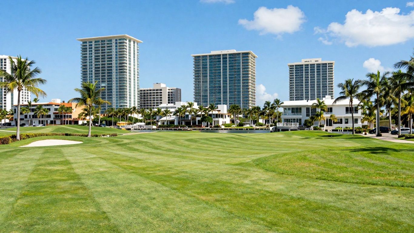 Aventura Florida luxury homes and golf courses