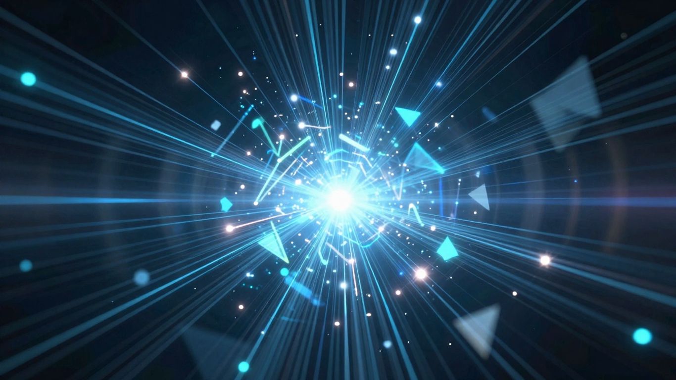 Advanced AI trading signals concept