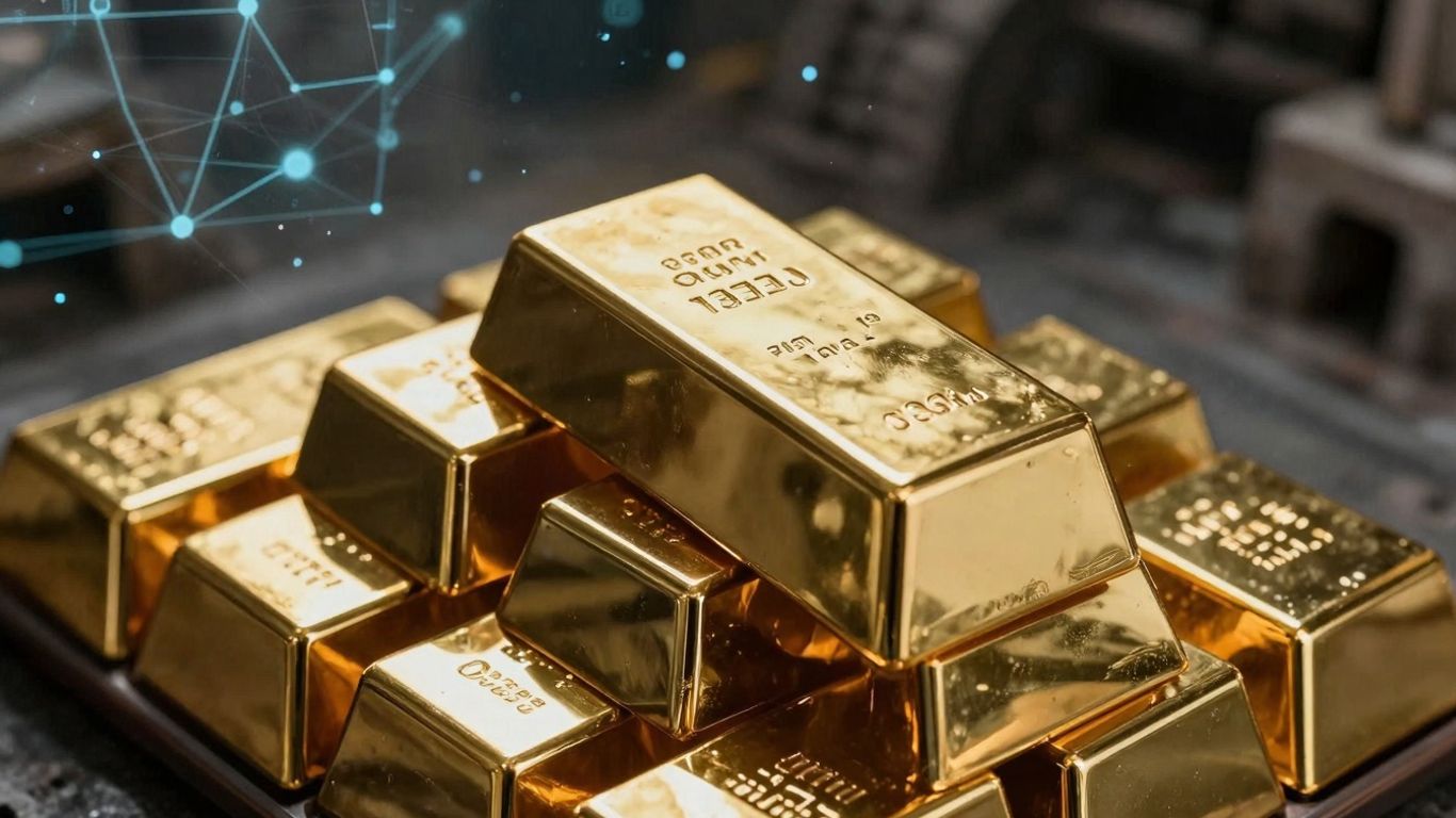 How can blockchain technology improve gold traceability?