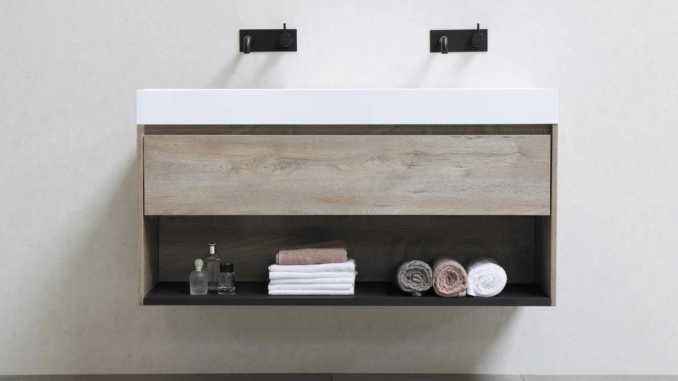 Organize Bathroom Shelves
