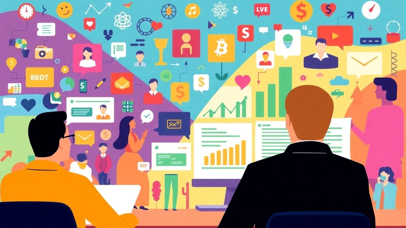 Online investment community and financial growth.