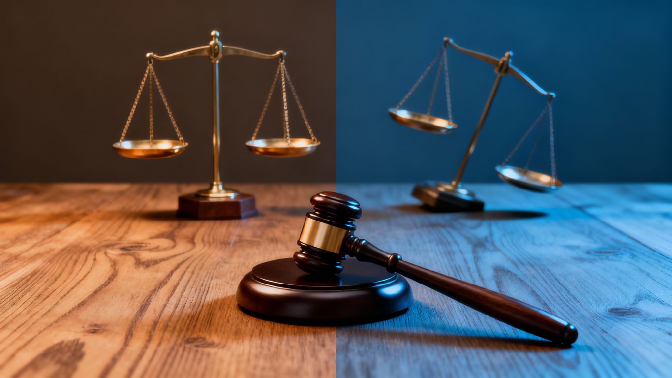 UK legal scales showing difference between LPA and EPA.