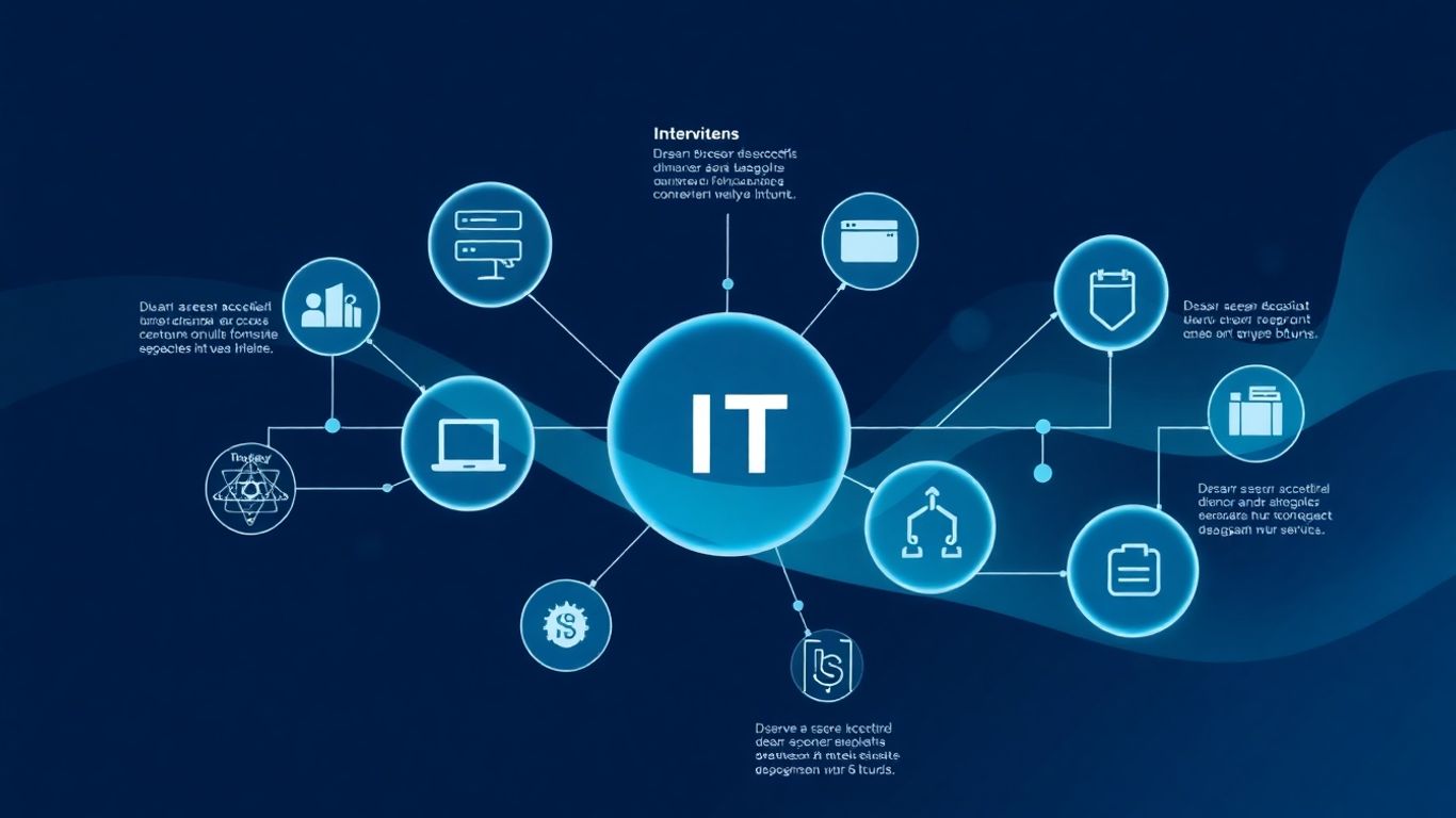 Infographic of IT support services