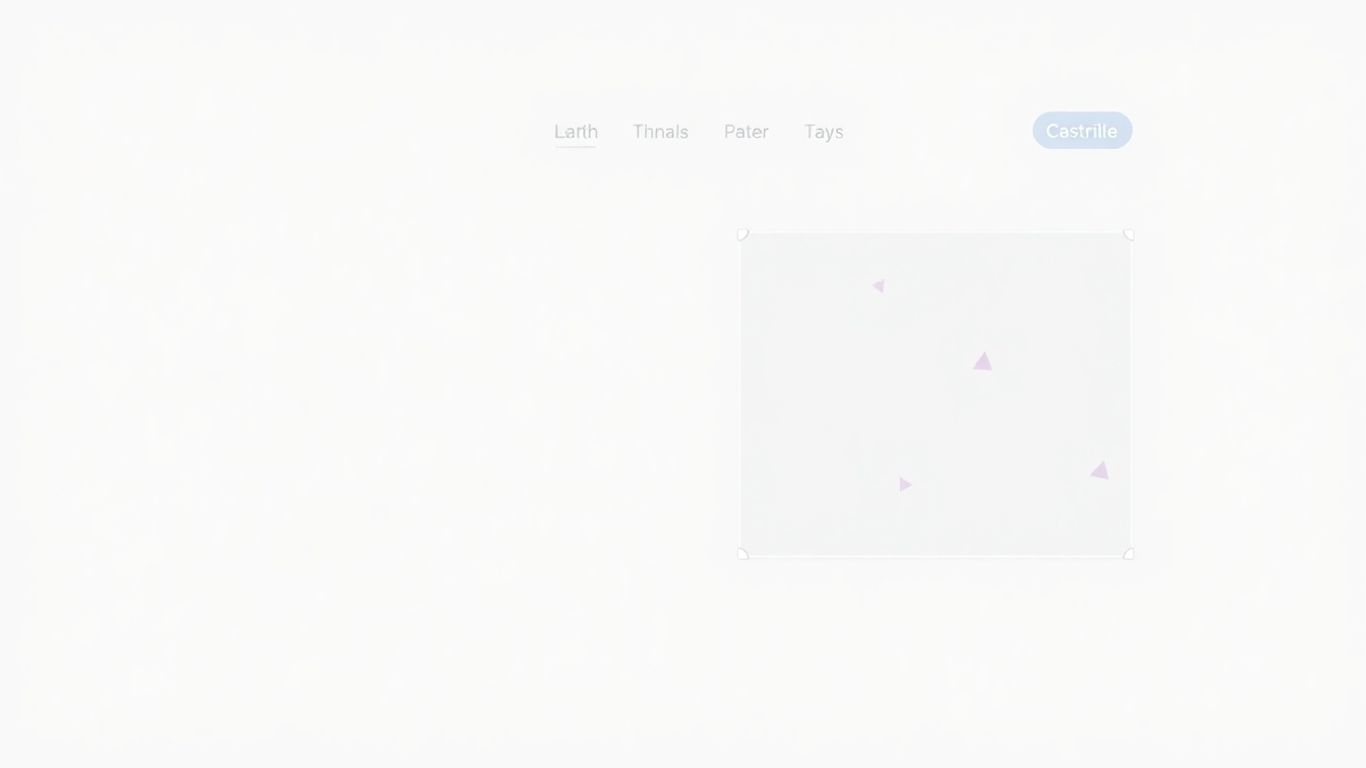 Minimalist website builder interface illustration