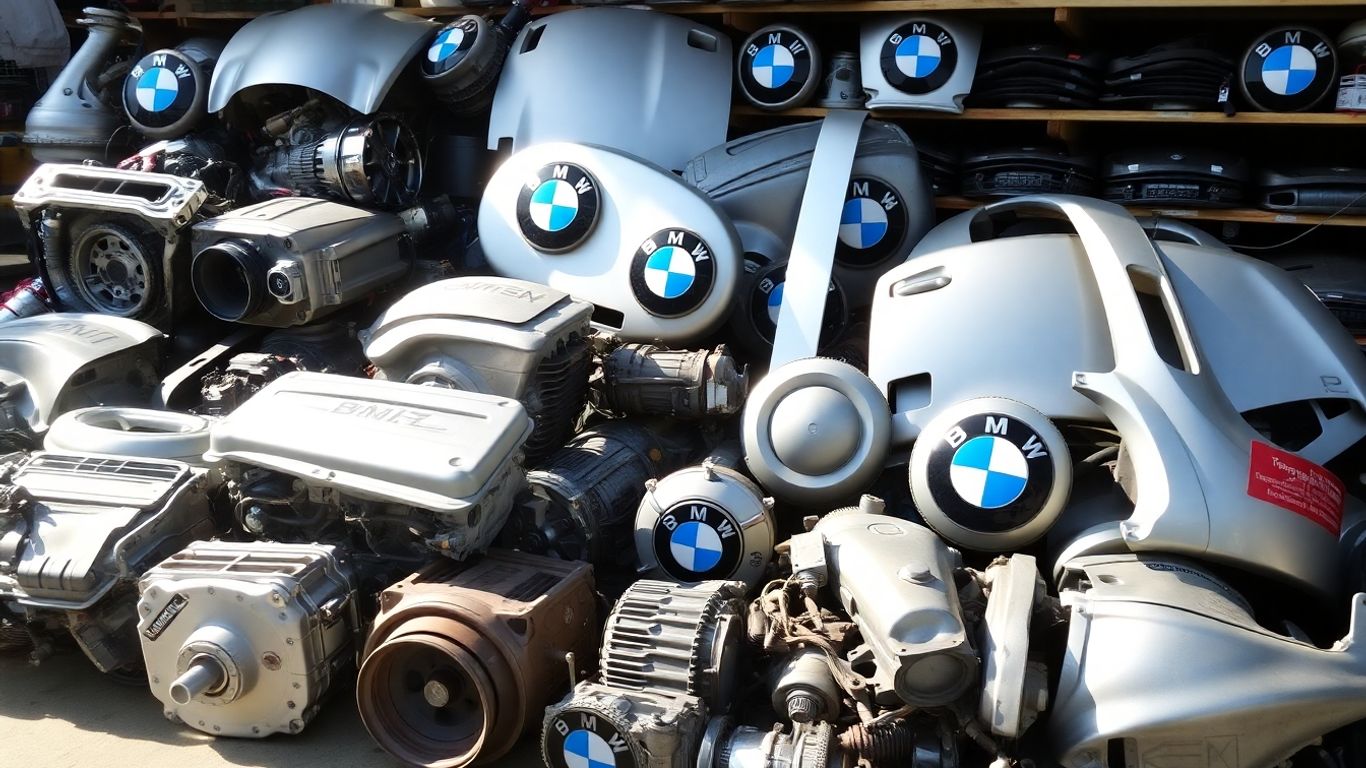 Assortment of quality used BMW auto parts