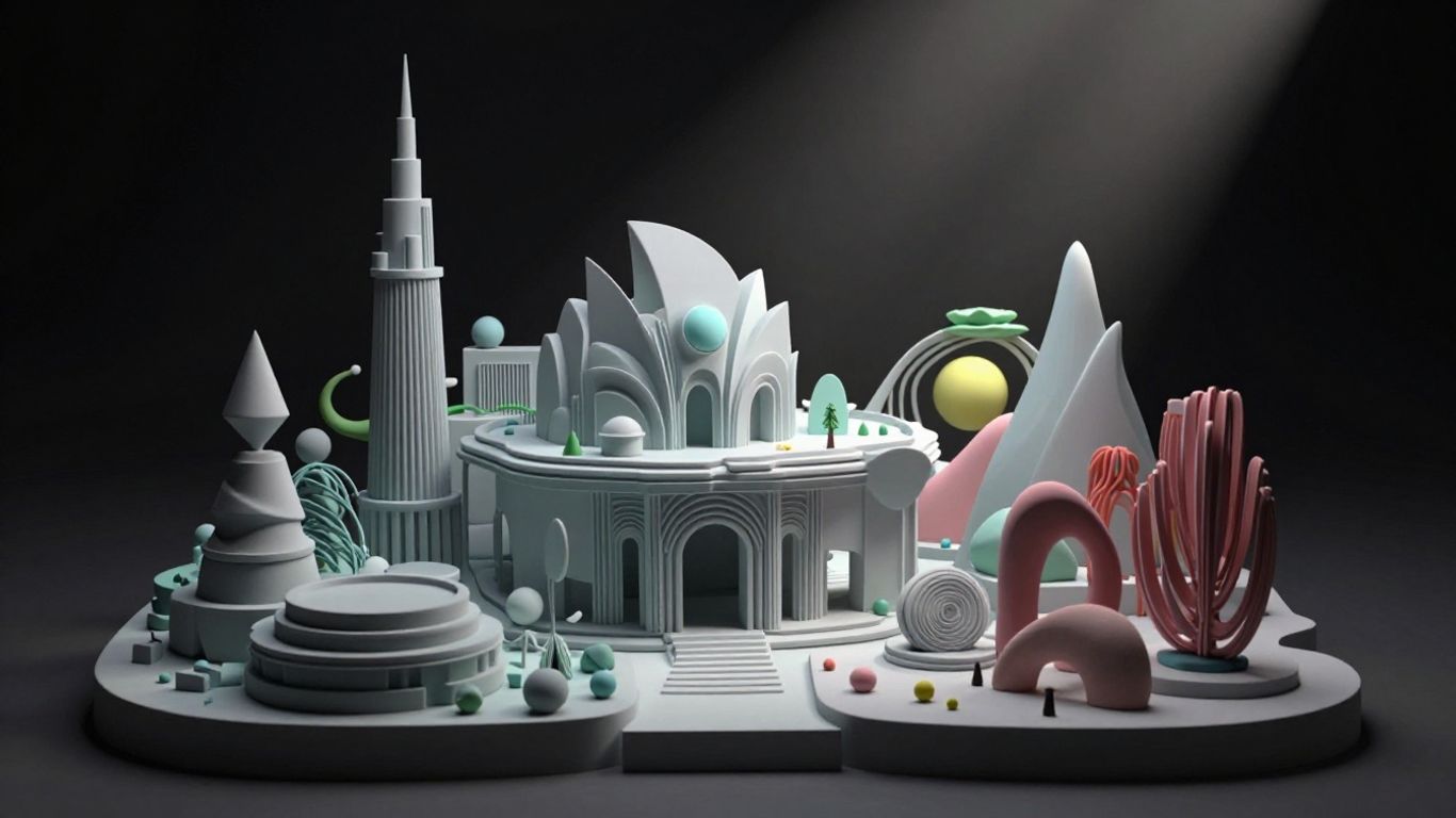 Creative scene planning with Kling 2.5 visual elements.