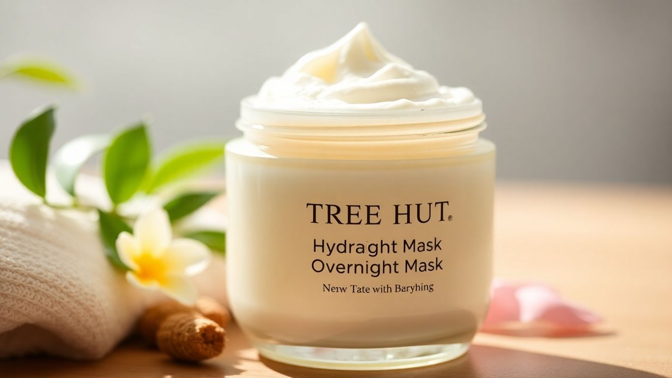 Tree Hut Hydrating Overnight Mask jar