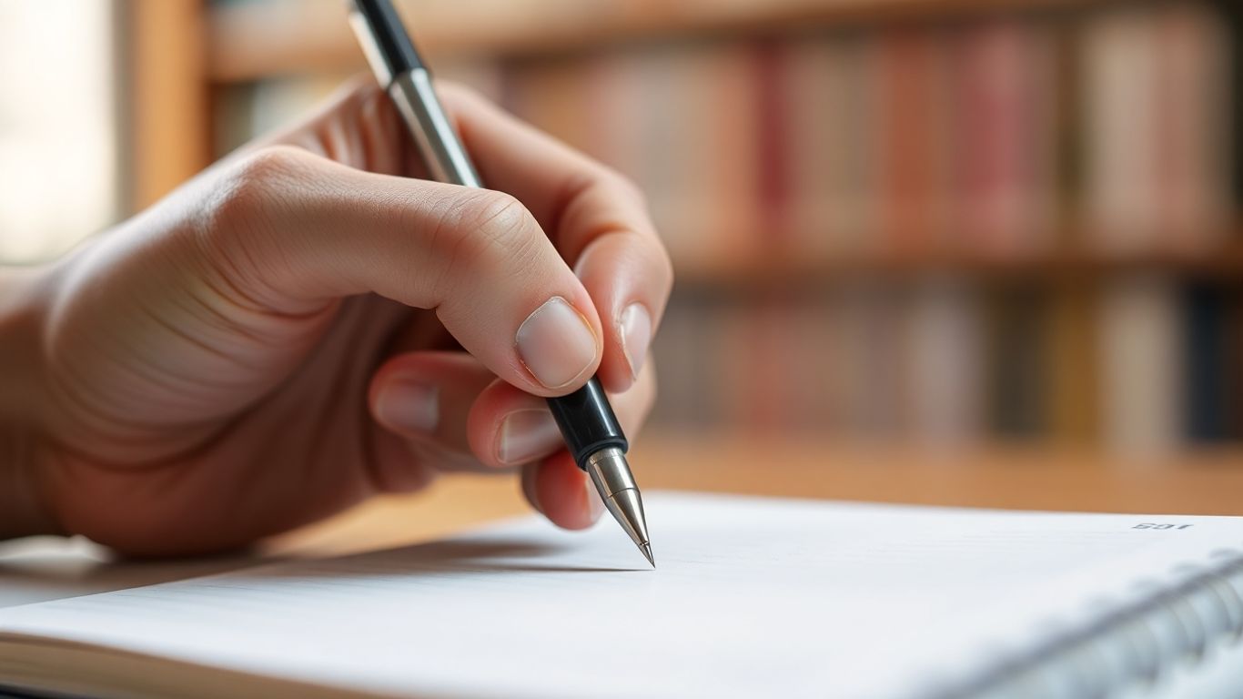 IELTS writing success with vocabulary and grammar.