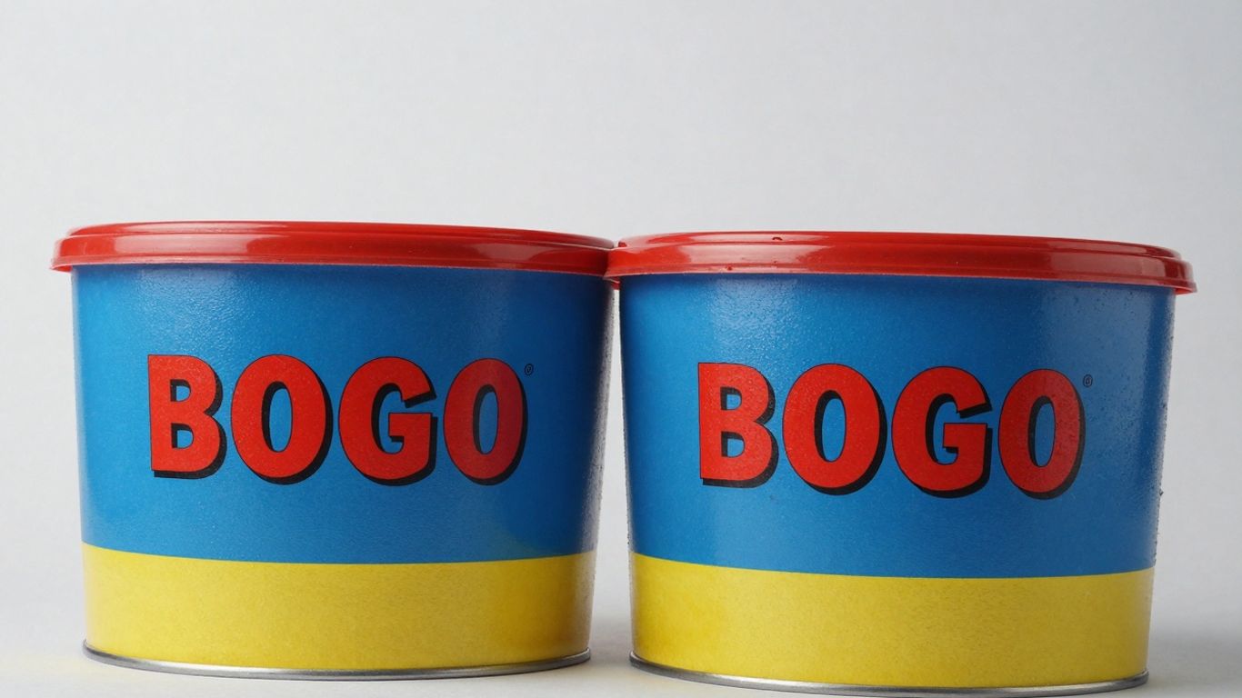 Buy One Get One Free offer with two products.