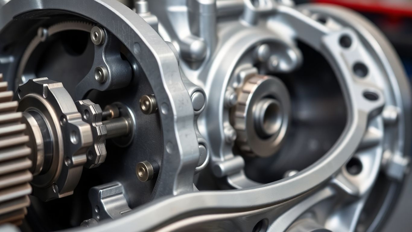 Reconditioned gearbox ready for installation