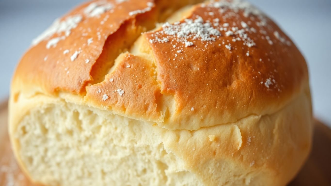 Perfectly risen gluten-free bread loaf