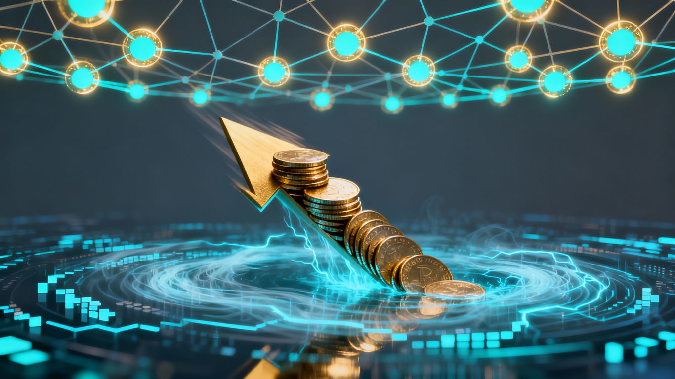 Ethereum ETF outflows and on-chain resilience visual.
