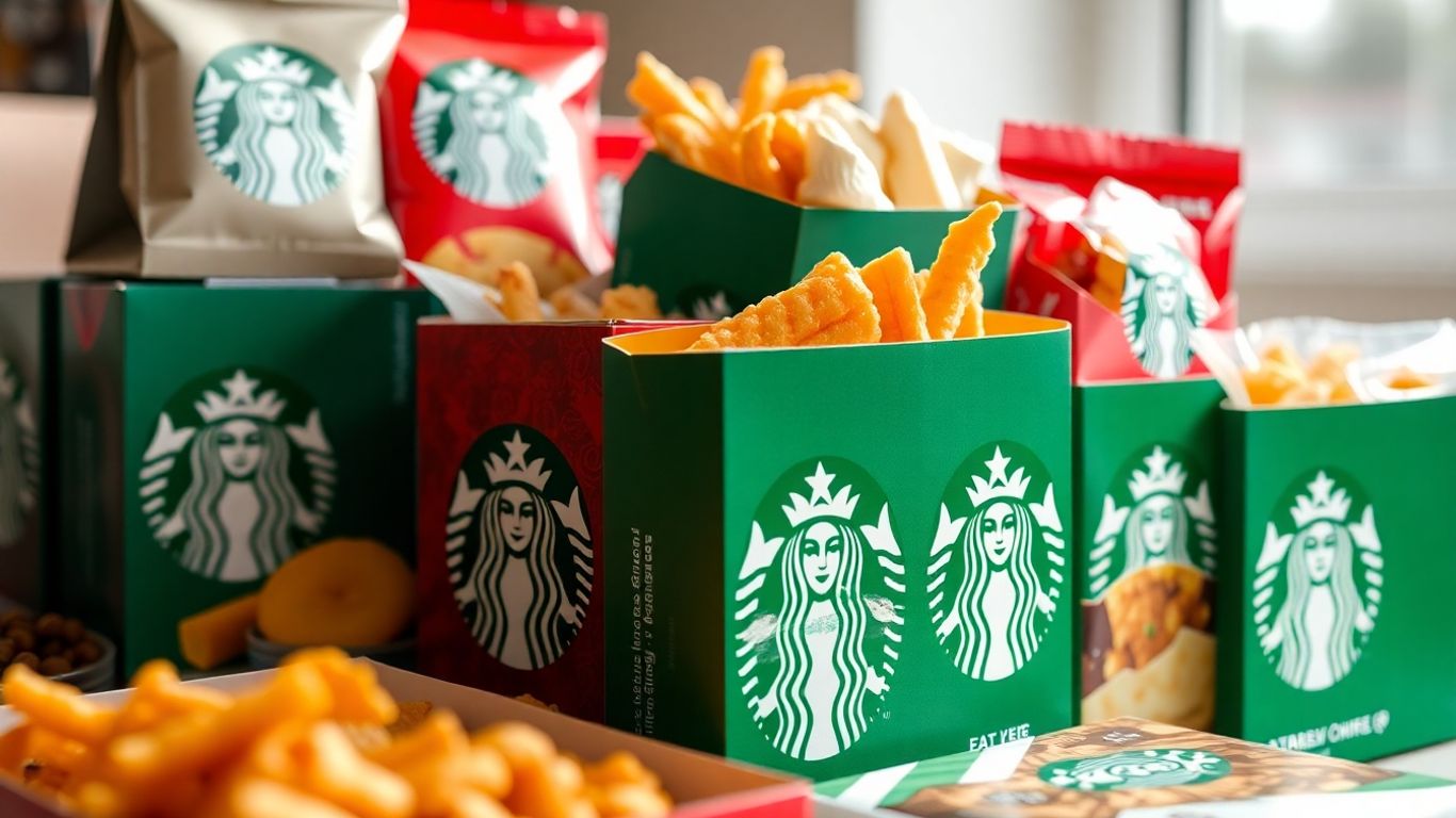 กล่องขนมสตาร์บัคส์ยอดนิยมหลากหลาย