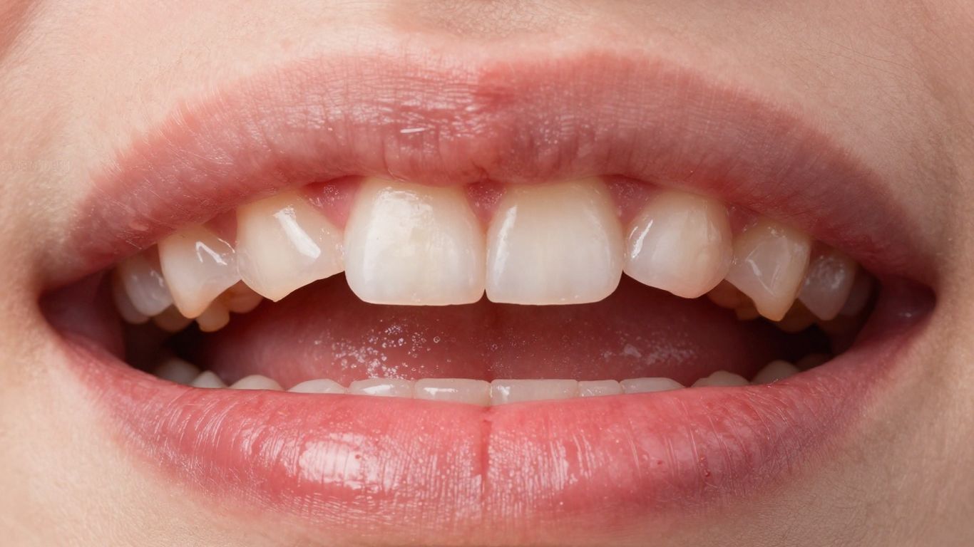 Healthy vs. inflamed gums comparison