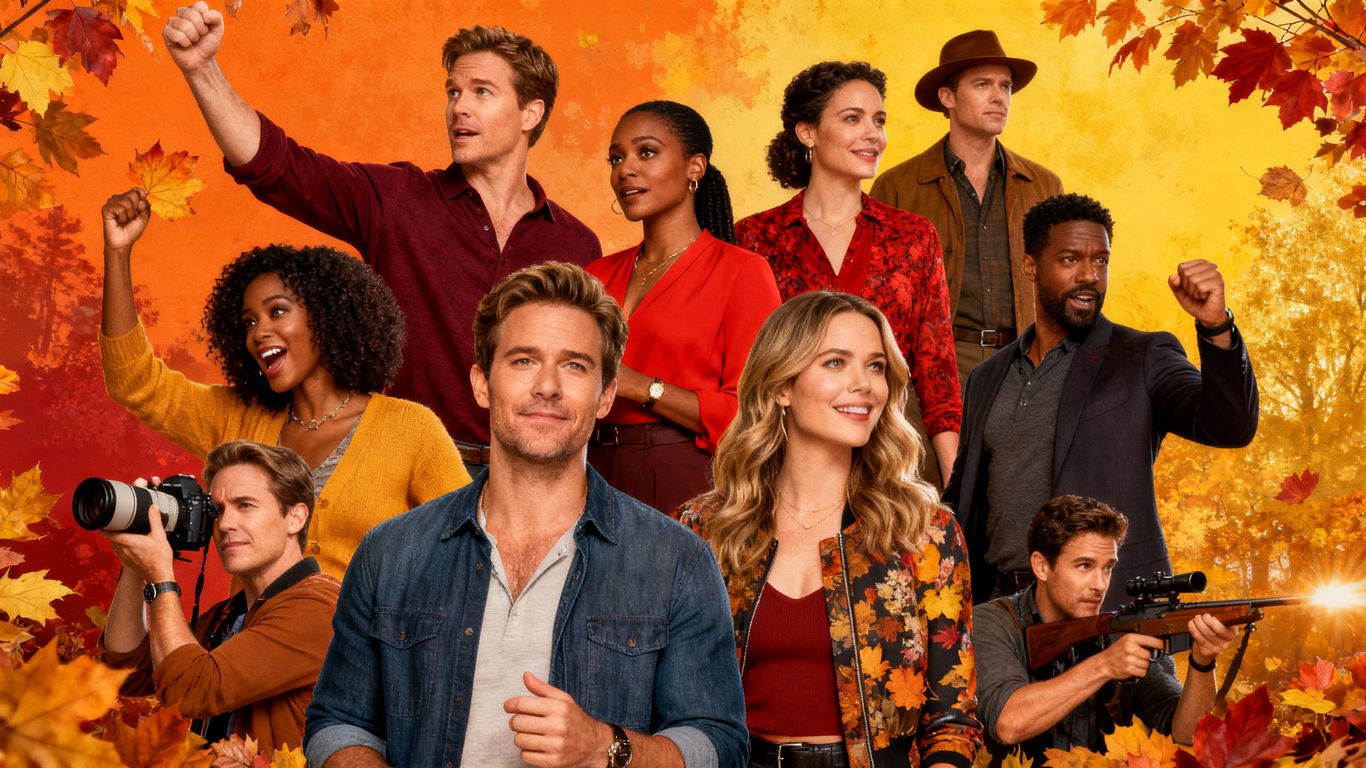 Actors from popular fall TV shows on DIRECTV.